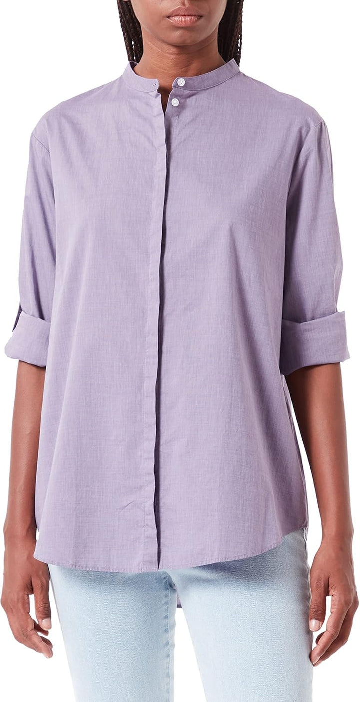 BOSS Damen Blouse 34 Medium Purple, 34 Medium Purple