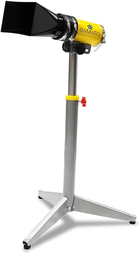 BAMATO Absaugständer ABST-100 | Stabiler Standfuss | 77-124,5cm Höhe | Öffnung 230 x 125 mm | Anschl