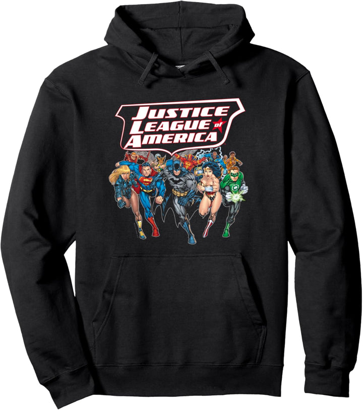 Justice League Charging Justice Pullover Hoodie