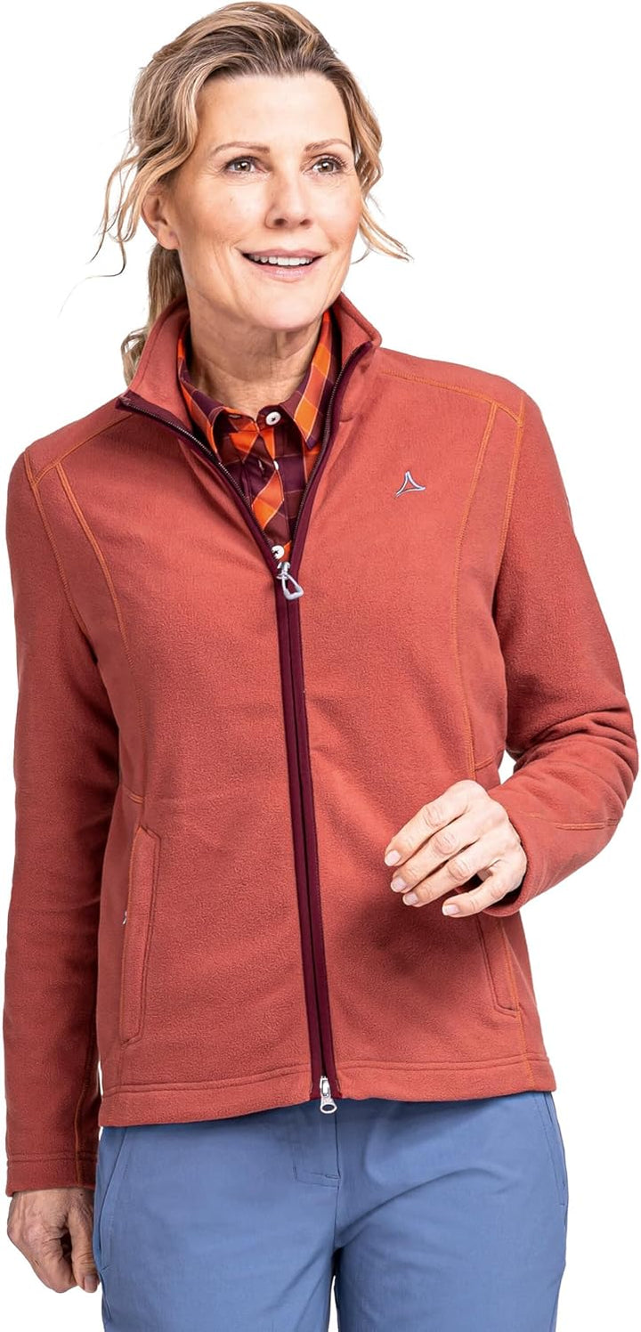Schöffel Damen Fleece Jacket Leona3 Jacke, 40 burlwood