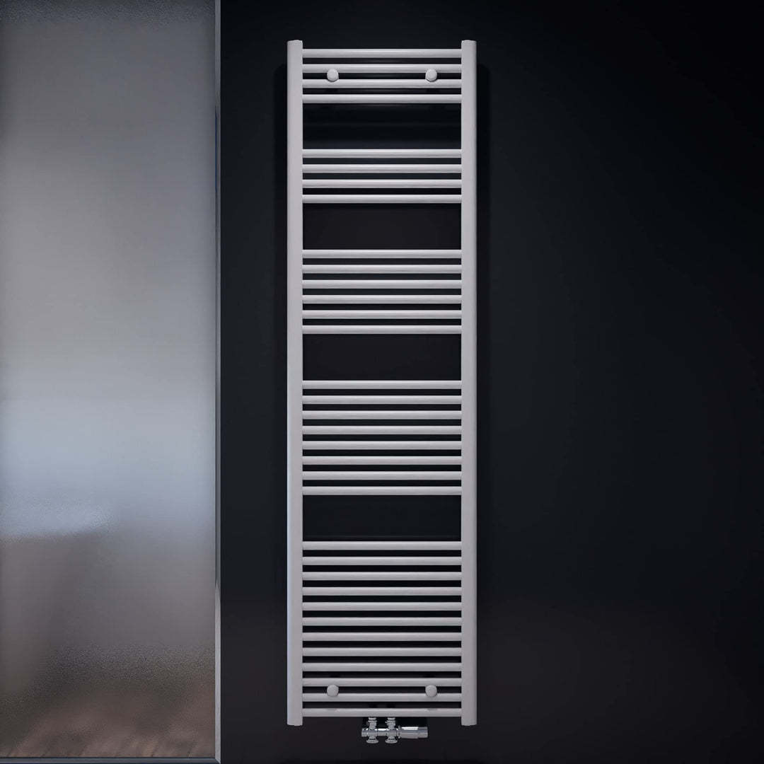 Badheizkörper Heizung Badezimmer Heizkörper alle Grössen Weiss/Anthrazit WEBER (40x100cm anthrazit),