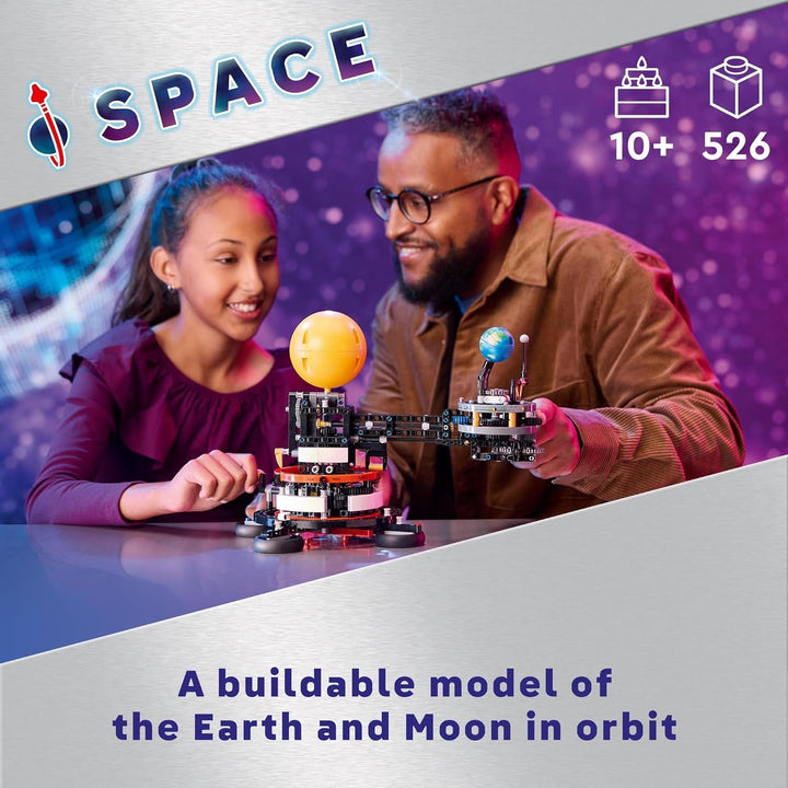 LEGO Technic Sonne Erde Mond Modell Spielset, Geschenk für Kinder ab 10 Jahren & Technic Mercedes-AM