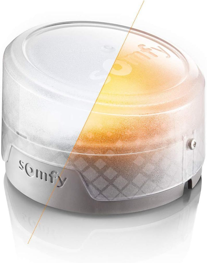 Somfy 2401584 – LED Lampe für Torantrieb oder Garage | Auswahl der Farbe Orange oder Weiss