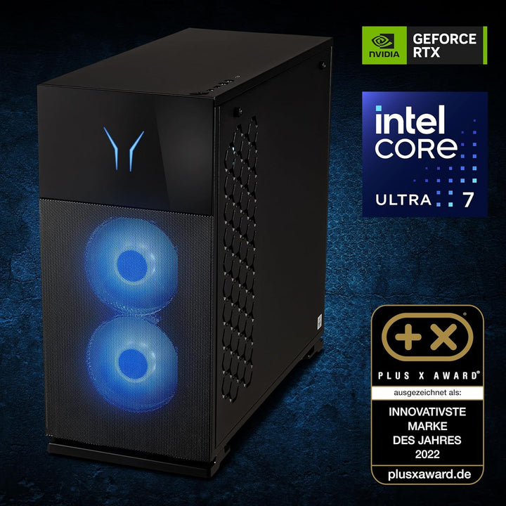 ERAZER Hunter X30 High-End Gaming PC (Core Ultra 7 265F, GeForce RTX 5070 Ti 16GB GDDR7, 32GB Kingst