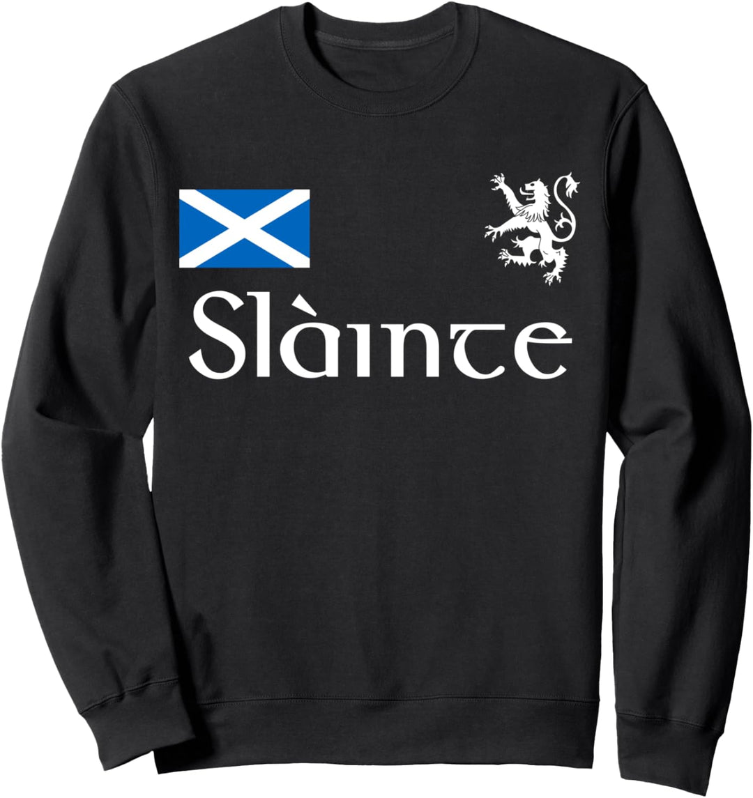 Slainte Cheers In Scots Gaelic Shirt Scottish Souvenir Gift Sweatshirt