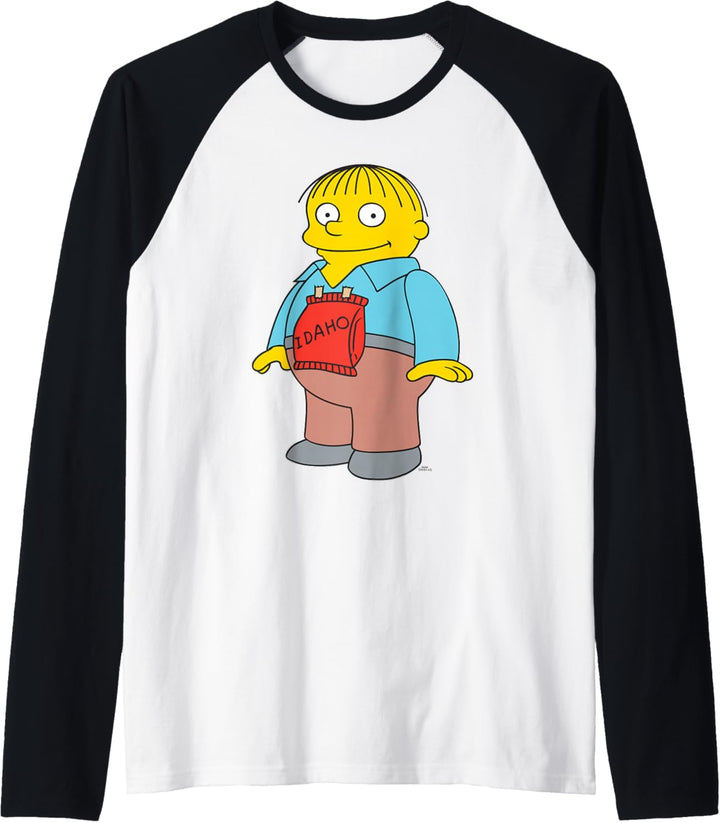 The Simpsons Ralph Wiggum Idaho Raglan