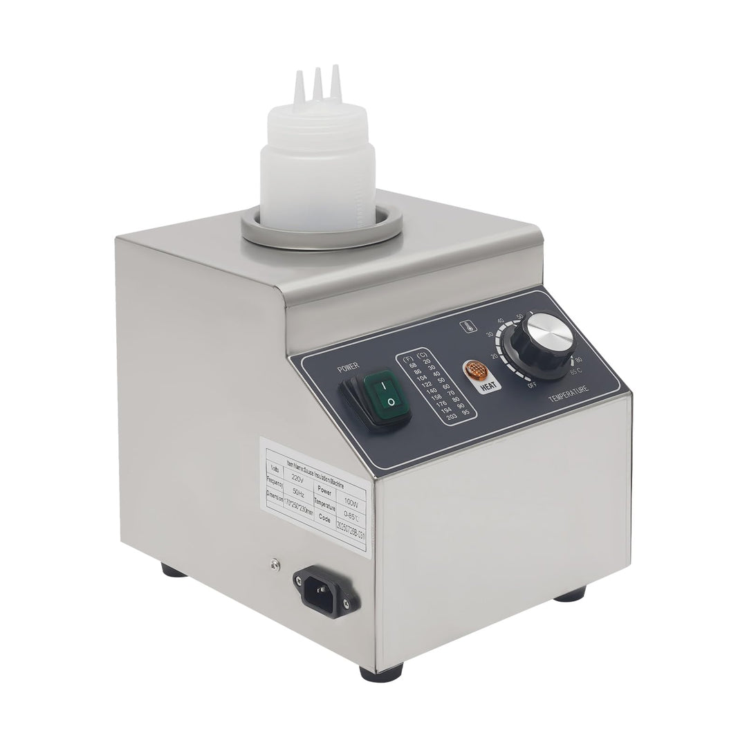100W 220V Edelstahl Elektrischer Sossenwärmer Elektrisch Saucenwärmer Jam Heat Preservation Machine