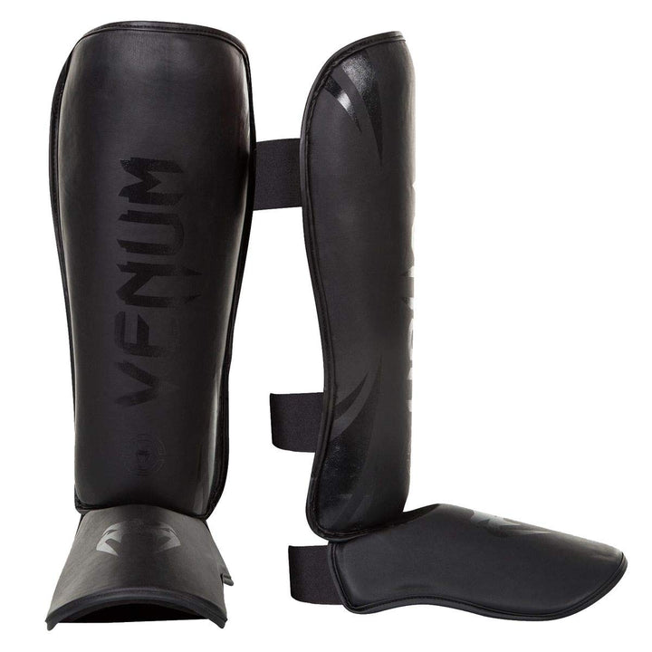 Venum Erwachsene Schienbeinshoner Challenger 2.0 M Schwarz/Schwarz, M Schwarz/Schwarz