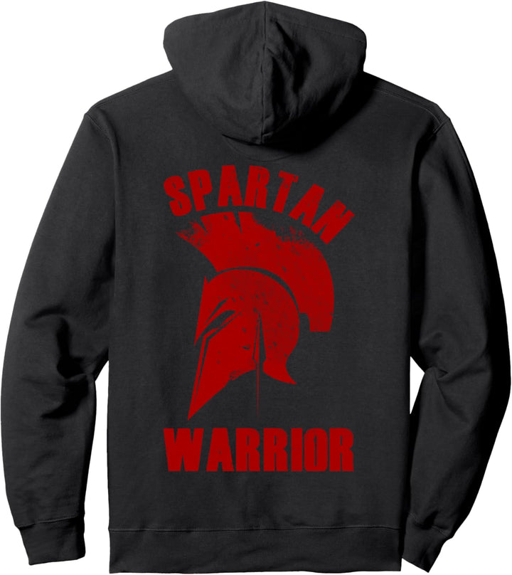 Spartan Warrior Spartanischer Helm Spartan Pullover Hoodie