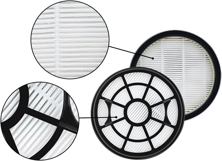 2 Sätze RO2910EA Filter für Rowenta Swift Power Cyclonic RO2910EA RO2915EA RO2932EA RO2933EA RO2957E