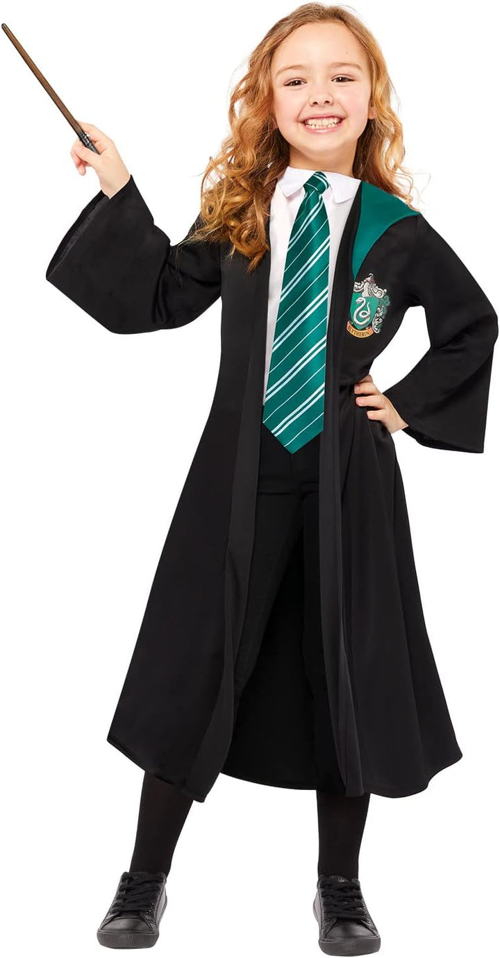 (PKT) (9912515) Child Slytherin School Robes (8-10yr) 134, 134