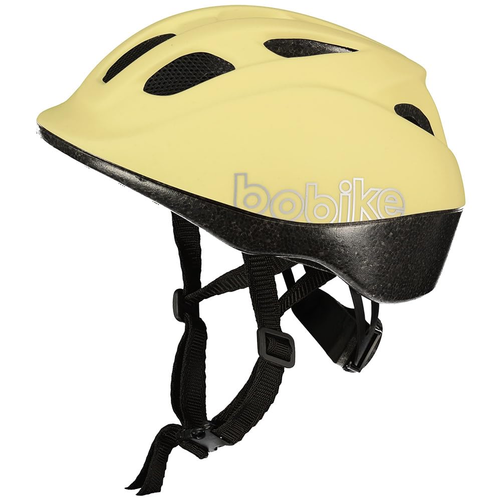 Bobike Helm Go XS Lemon, Noir/Noir