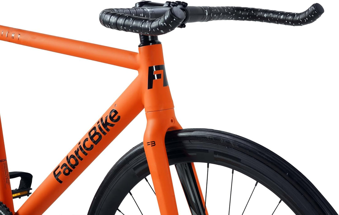 FabricBike Light - Fixed Gear Fahrrad, Single Speed Fixie Starre Nabe, Aluminium Rahmen und Gabel, R