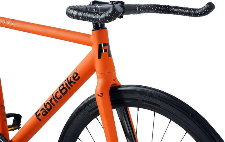 FabricBike Light - Fixed Gear Fahrrad, Single Speed Fixie Starre Nabe, Aluminium Rahmen und Gabel, R