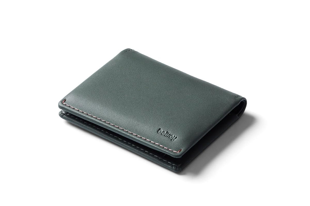 Bellroy Slim Sleeve – kleine, dünne Lederbörse (max. 12 Karten Plus Scheine) Everglade, Everglade