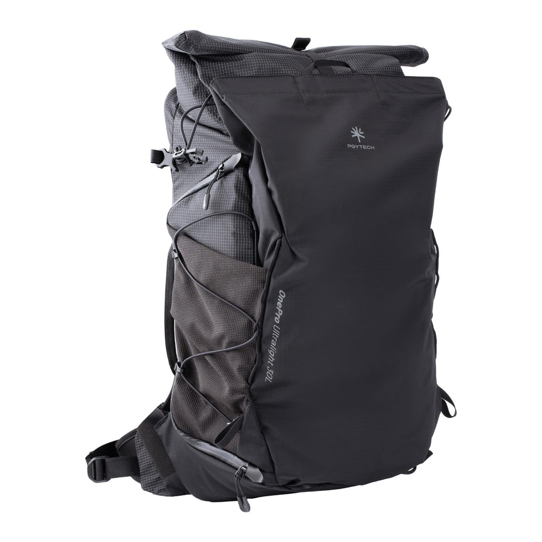 PGYTECH OnePro Ultralight Kamerarucksack Erweiterbar 20L-40L Outdoor Reisen Schwarz 30L, Schwarz 30L