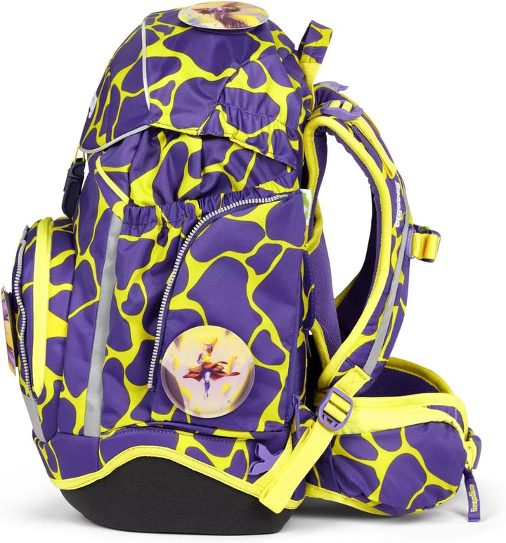 ergobag Pack Set ergonomischer Schulrucksack flexibel 6-teilig Set 1. Klasse Grundschule für Mädchen