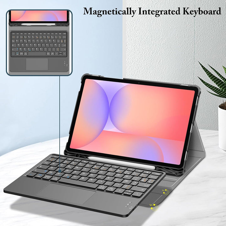 FINTIE Französische AZERTY-Tastatur für Samsung Galaxy Tab S9 FE 10,9 Zoll 2023 und Tab S9 11 Zoll,