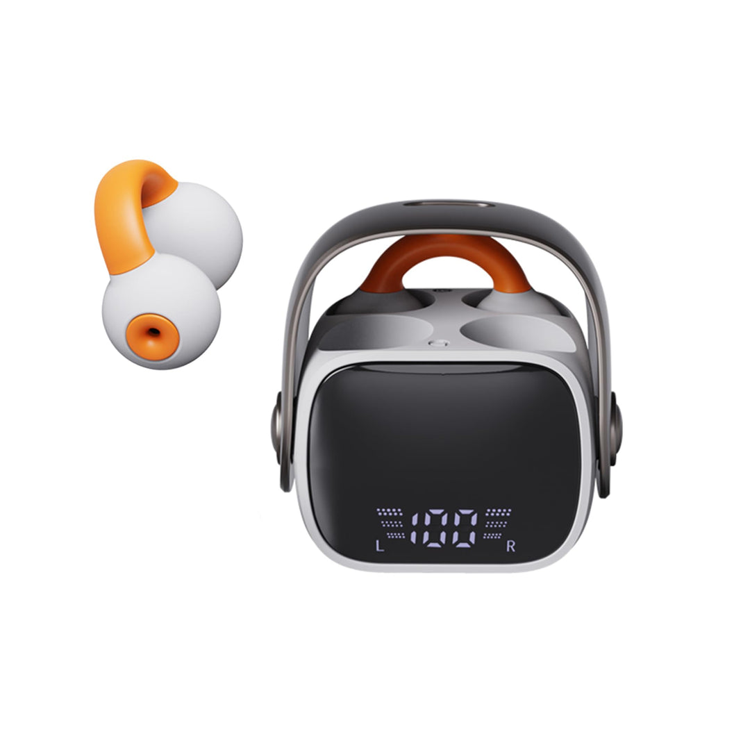 Open Ear Kopfhörer, Bluetooth 5.3 Wireless Kopfhörer, 36 Stunden Laufzeit, 4g pro Ohr, geringes Scha
