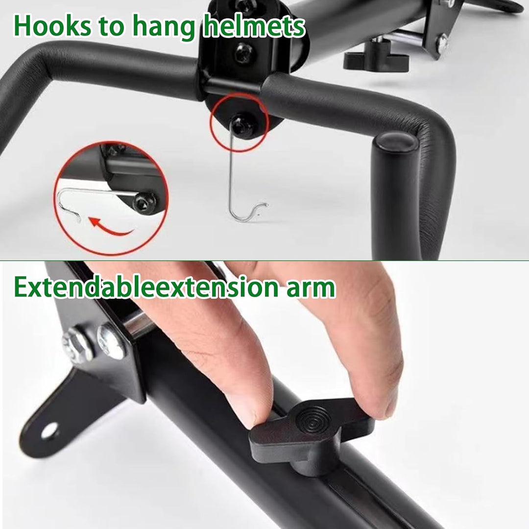 Fahrrad Wandhalterung, Klappbare Wandhalterung Fahrrad für die Garage,Keller und Wohnung Fahrradhalt
