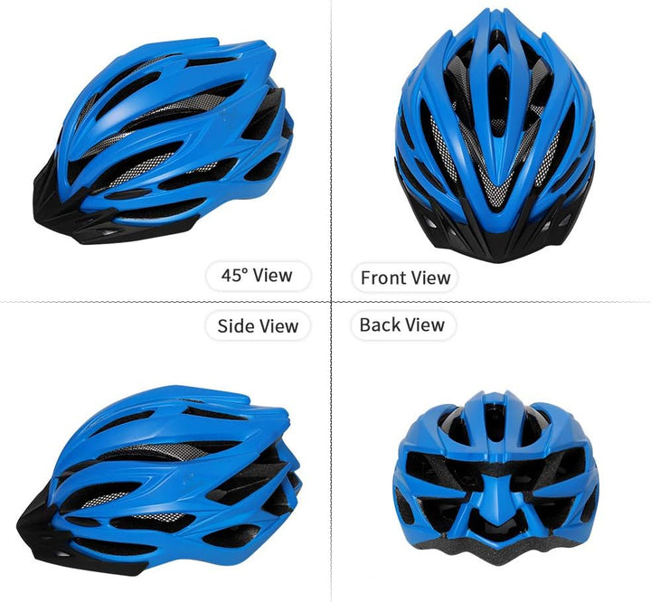 ioutdoor Premium Fahrradhelm, CE CPSC Zertifikat, Radhelm mit Abnehmbarer Sonnenblende und Insektenn