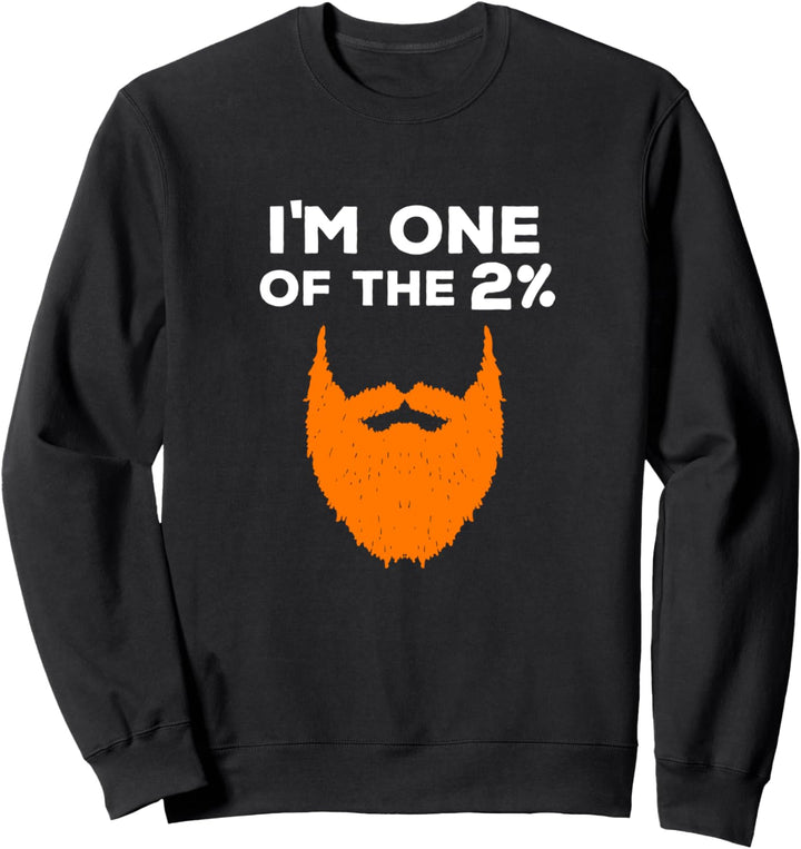 Rotschopf Rothaar Bärtiger Ginger - Rote Haare Sweatshirt
