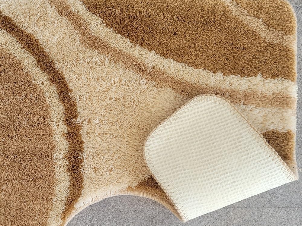Kleine Wolke 7257217150 WC-Vorleger Verona, 50 x 50 cm, berberbeige 50 x 50 xm Berberbeige, 50 x 50