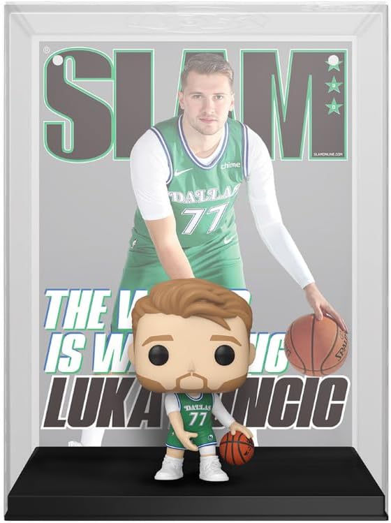 Funko Pop! NBA Cover: Slam - Luka Doncic - Vinyl-Sammelfigur - Geschenkidee - Offizielle Handelsware