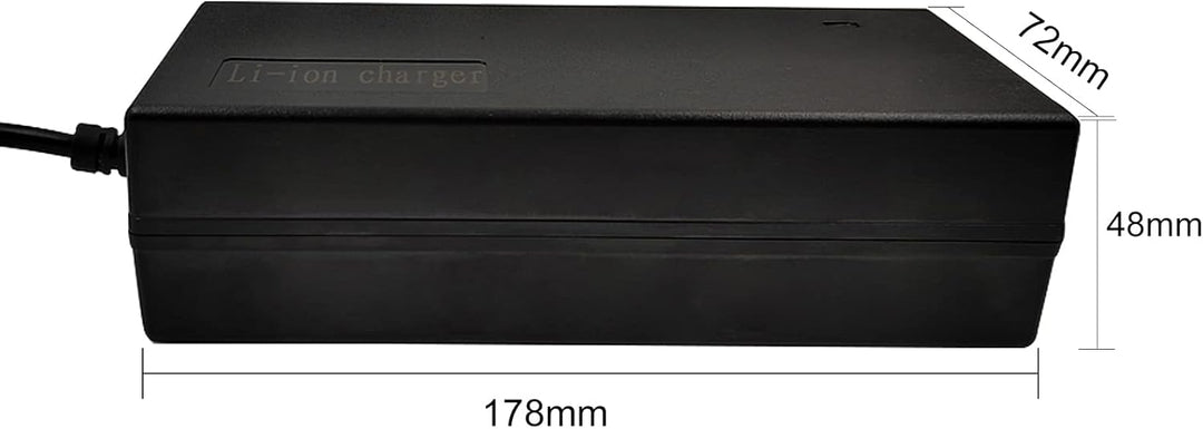 25,2V 2A Elektrofahrrad Scooter E-Bike Batterieladegerät 25,2V Li-Ionen-Batterie 24 V 6S, 25,2V 2A