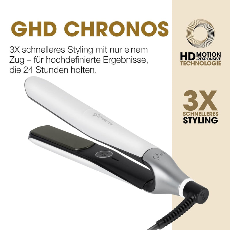 ghd chronos weiss - Unser fortschrittlichstes Glätteisen, HD Motion-Responsive, 2x reaktionsschnelle
