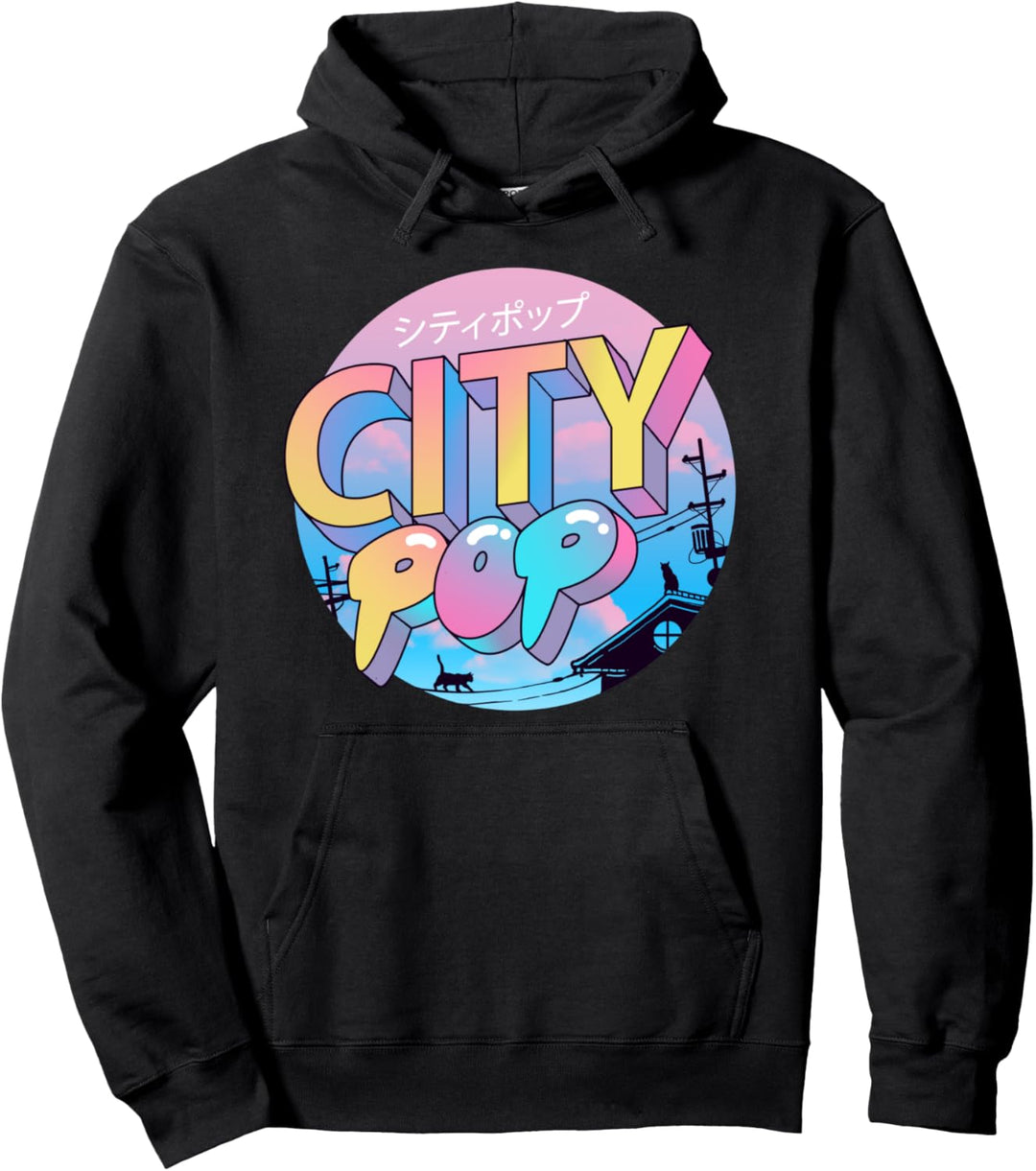 City Pop Pullover Hoodie