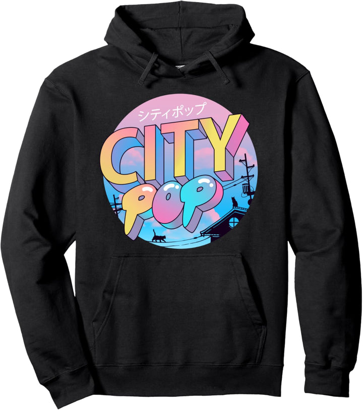City Pop Pullover Hoodie