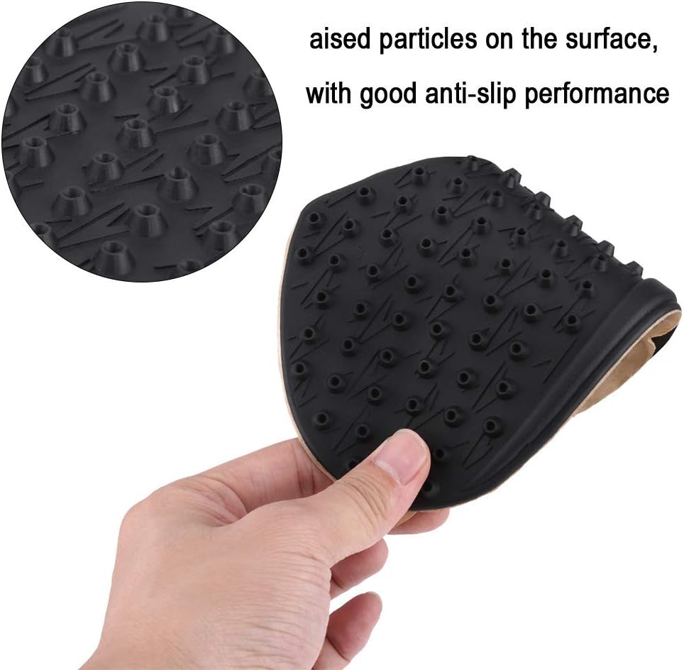 Gas Tank Protectors, Paar Motorrad Anti-Rutsch-Gas Tank Traction Pad Knie Grip Aufkleber tankpads br