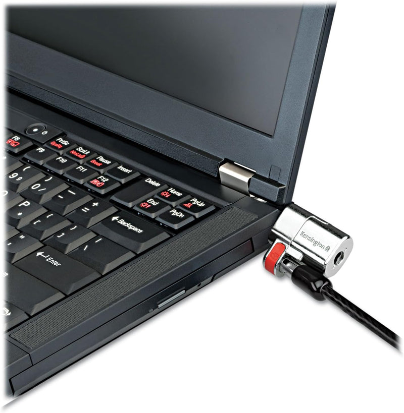 Kensington K64637WW ClickSafe-Laptopschloss (mit Anti-Manipulations-Technologie, starkem Gehäuse und