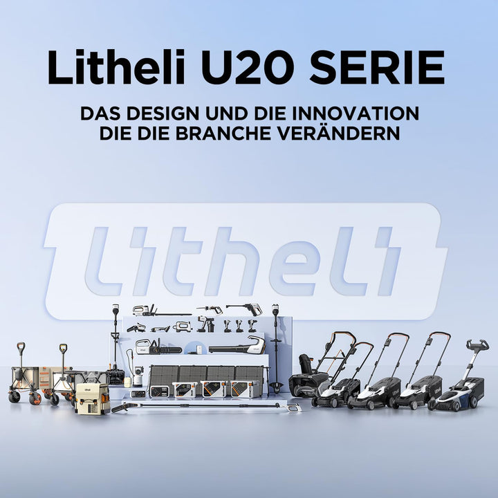 Litheli Farbsprühsystem, Farbsprühgerät mit bürstenloser Motor, mit 3 Sprühmuster und 4 Düsen, inklu