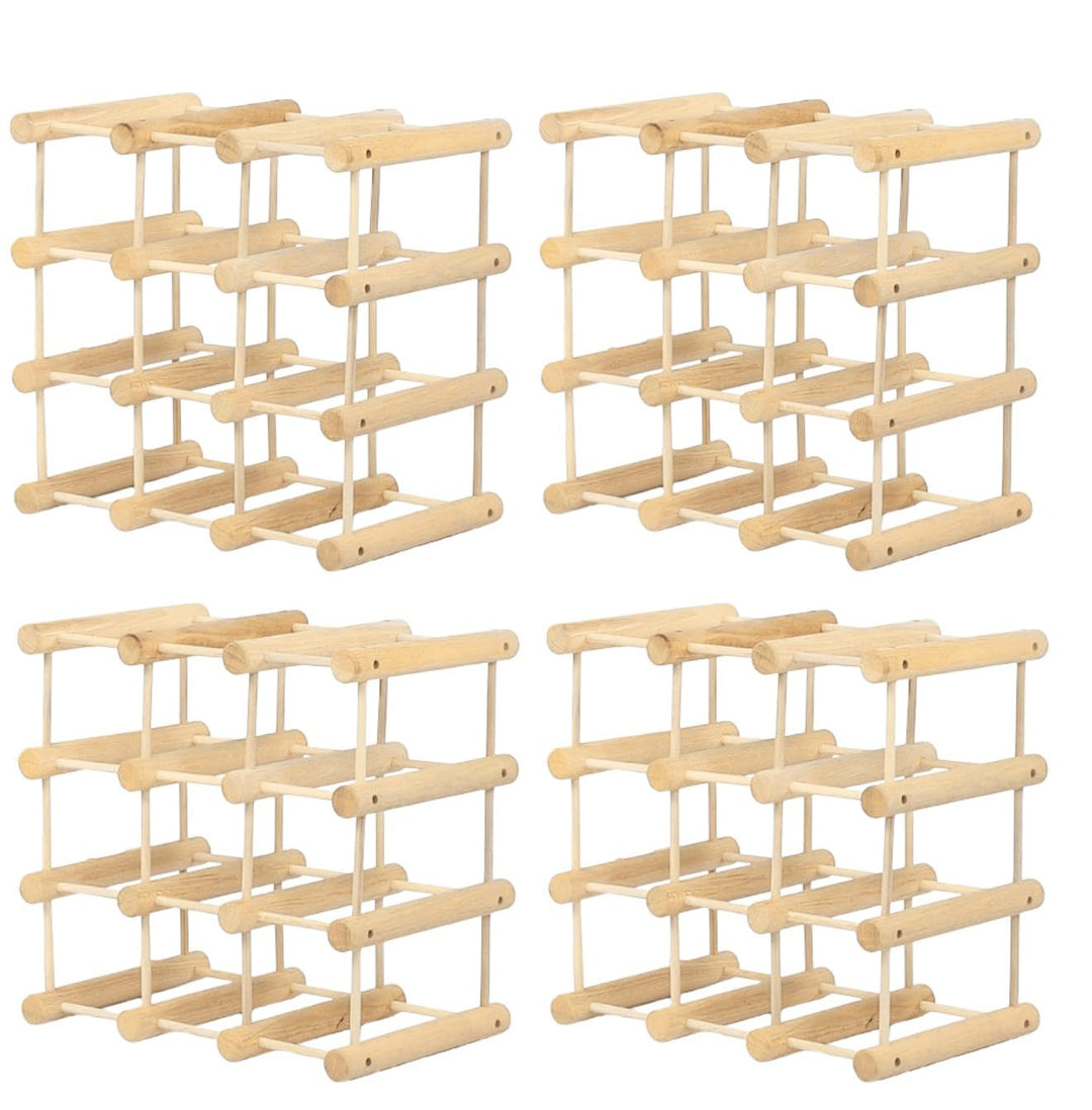 Weinregal Modular TANNE, für 56 Flaschen oder mehr, Flaschenregal, Weinständer, Getränkeregal, Flasc