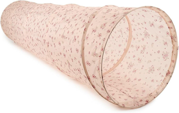 Bieco Pop Up Spieltunnel Dreamy Flowers Krabbeltunnel ab 1 Jahr | 180 x 46 cm | Spieltunnel Kind und