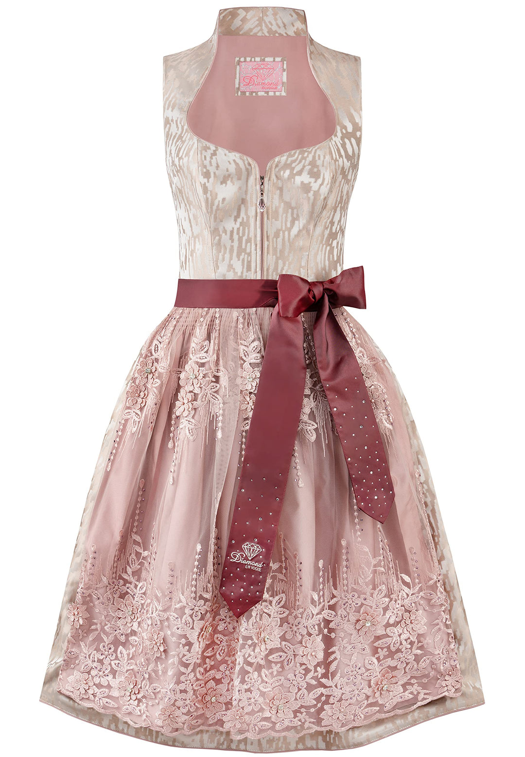 Stockerpoint Damen Macie Kleid 34 Sunset, 34 Sunset