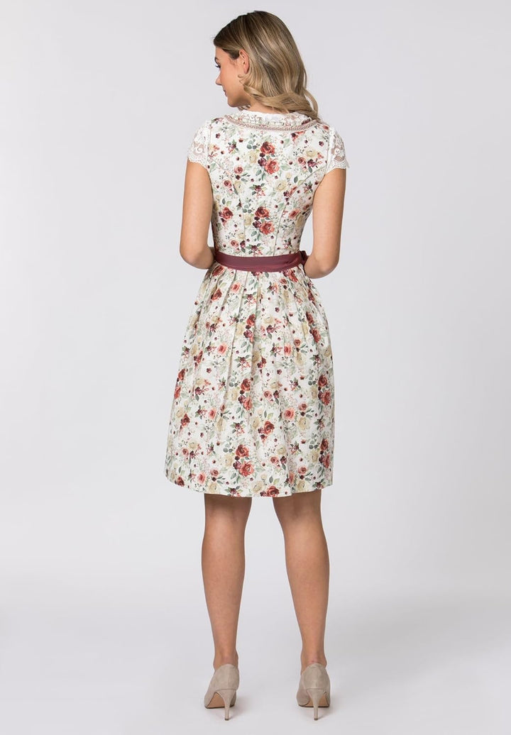 Stockerpoint Damen Dirndl Marie Kleid für besondere Anlässe 36 Rosenholz, 36 Rosenholz