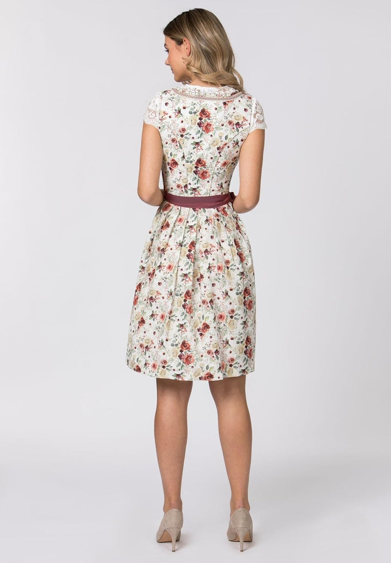 Stockerpoint Damen Dirndl Marie Kleid für besondere Anlässe 30 Rosenholz, 30 Rosenholz