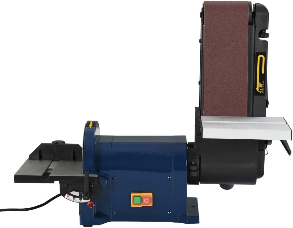 vidaXL Bandschleifer Tellerschleifer Schleifmaschine Bandschleifmaschine Schleifband Schleifteller 5