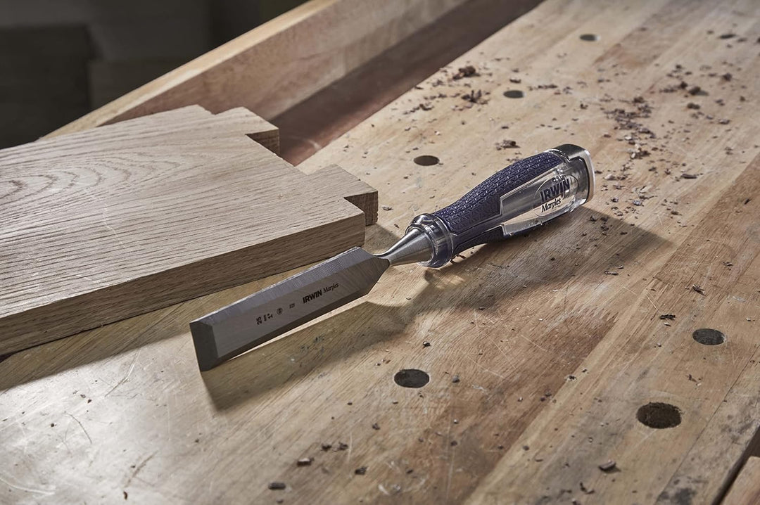 Irwin Marples M750 Meissel-Set 5-teilig, risssicher, weicher Griff Set of 5, Set of 5