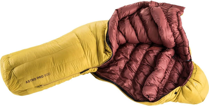 Deuter Daunenschlafsack Astro Pro 800 SL turmeric-redwood, turmeric-redwood