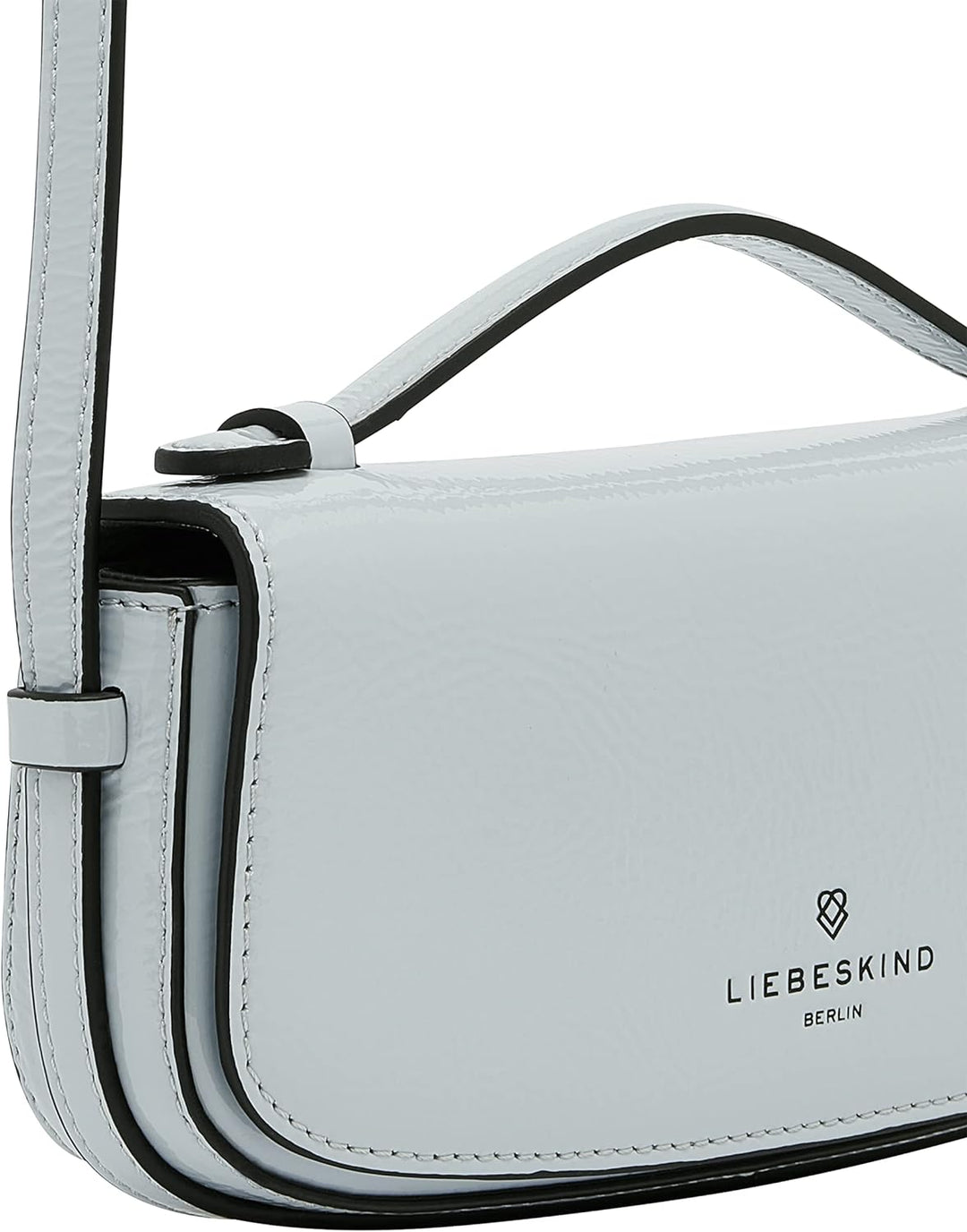 Liebeskind Berlin SADIE NAPLACK Crossbody, Extra Small (HxBxT 10cm x 21cm x 4cm), Alice Blue