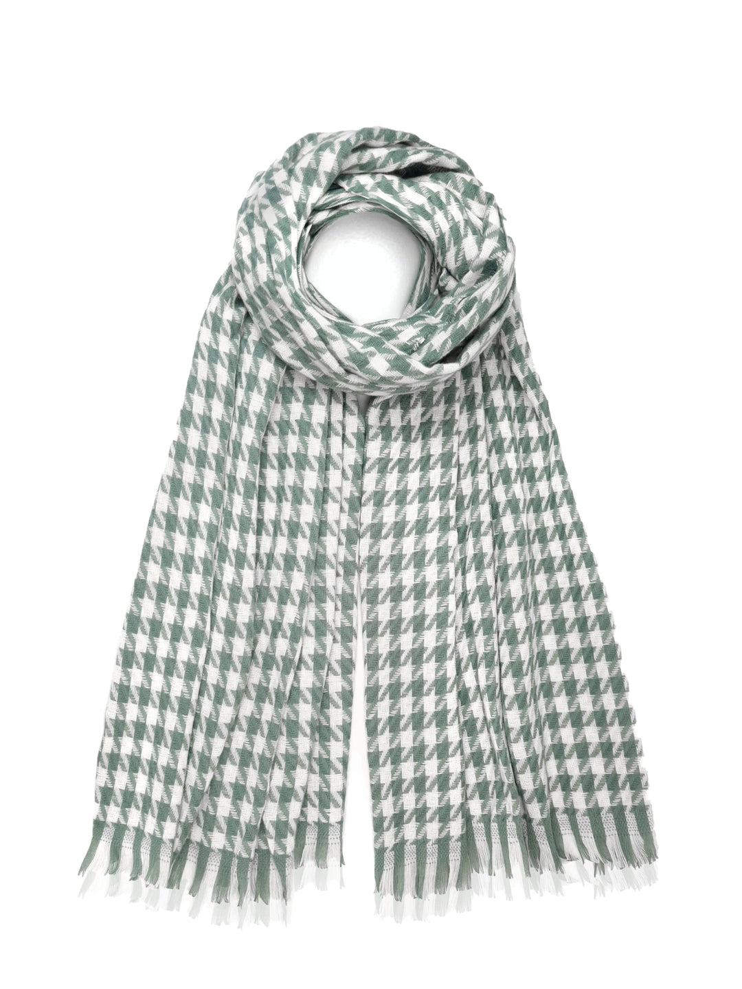 GLORIS Warmer Kaschmir Schal Herbst Winter Hahnentritt Schal/XL Stola Umschlagtuch Warm Pashmina Sch