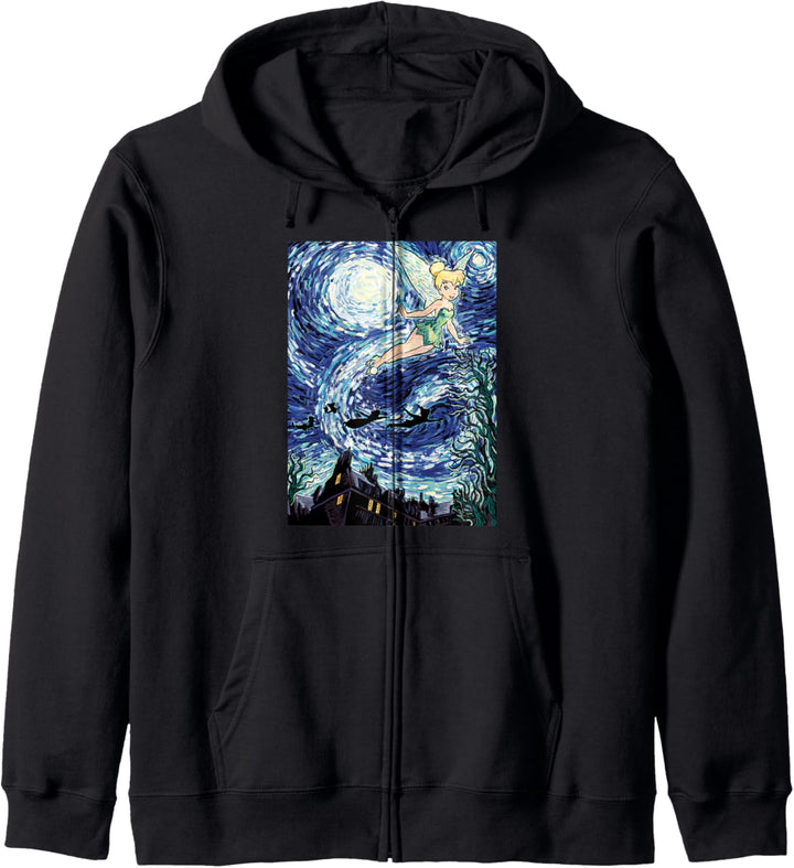 Disney Peter Pan Tinker Bell Starry Night Portrait Kapuzenjacke