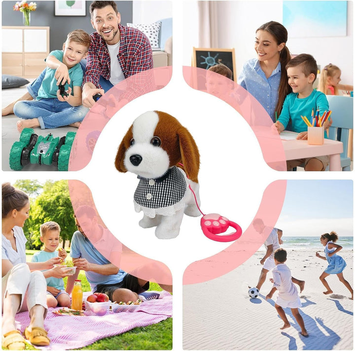 Generisch Realistischer Roboterhund, realistischer KI-Roboterwelpe, Gehen, Bellen, Schwanzwedeln, Be