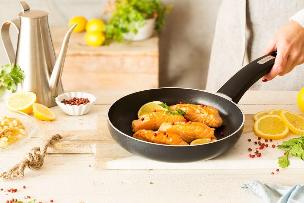 Monix Resistent Plus | 22 cm grosse Bratpfanne aus Aluminium mit Antihaftbeschichtung