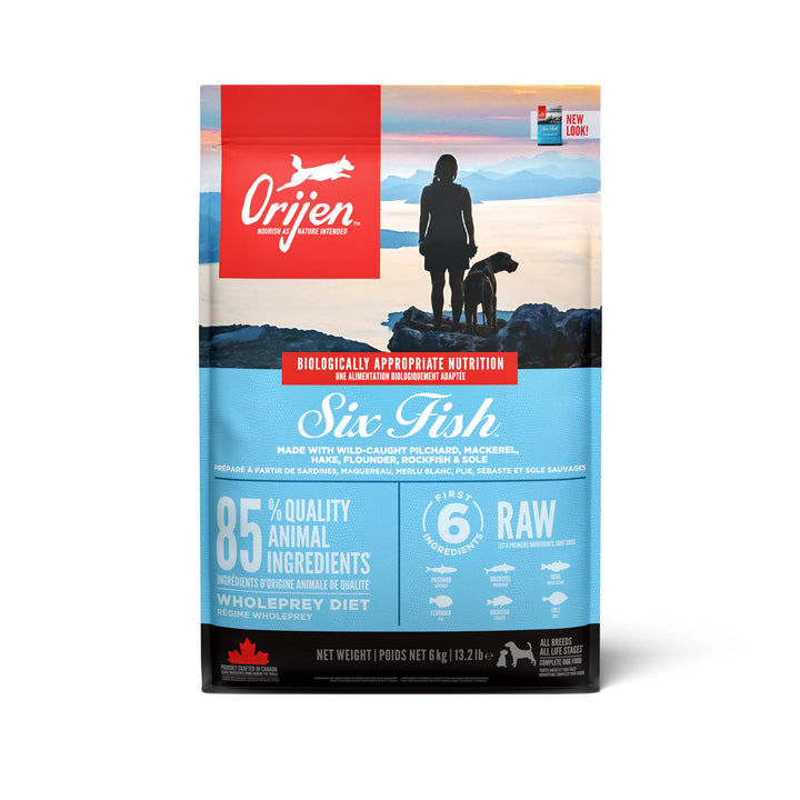 Orijen Six Fish Dog Whole Prey - 6 kg