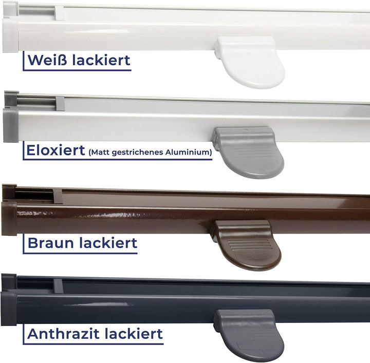 SchattenFreude Waben-Plissee nach Mass für Fenster | 100% verdunkelnd/Blackout | Mit Klemm-Haltern |